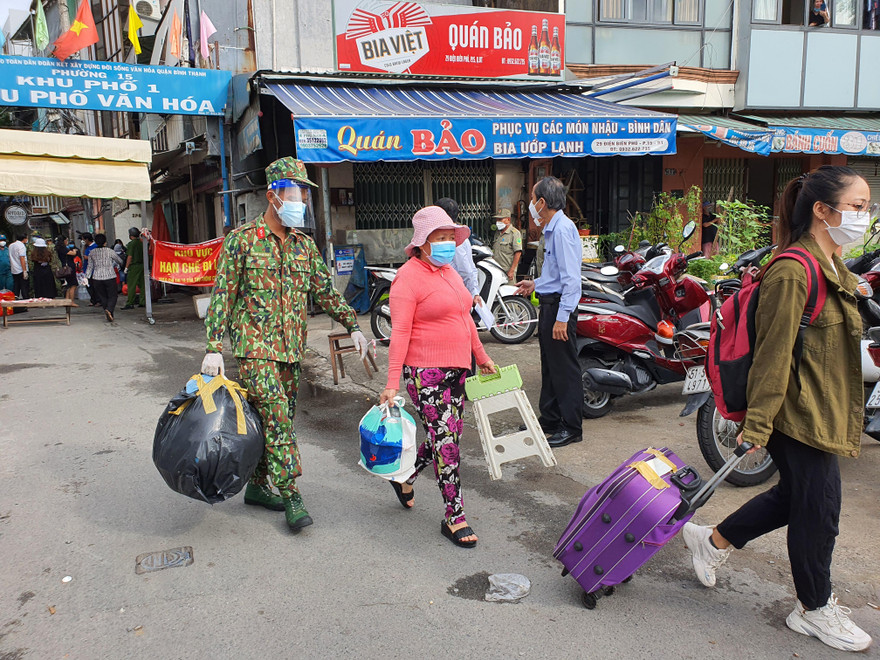 Người dân Bình Thạnh được di dời đến nơi ở mới