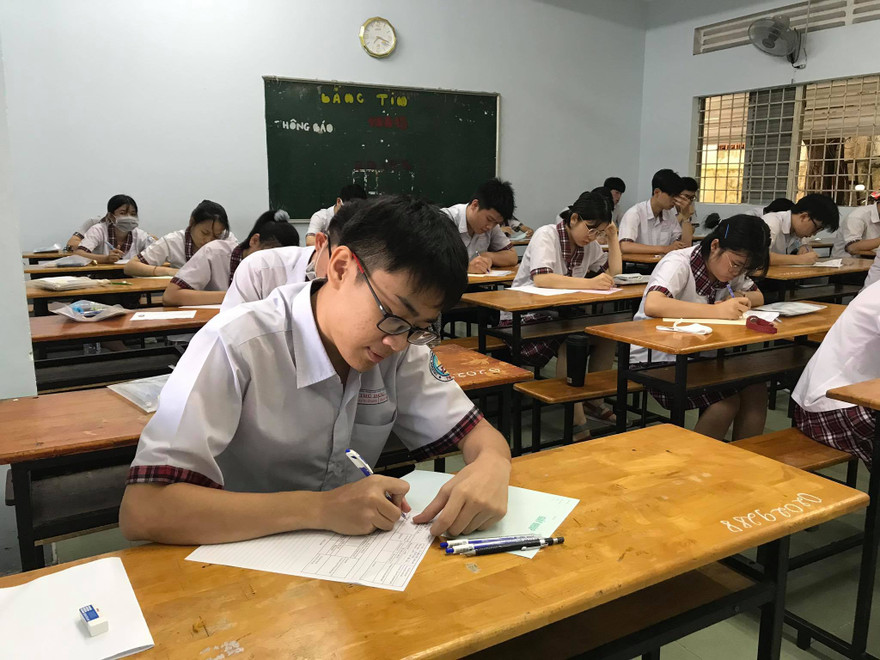 Thí sinh tham gia kỳ thi tốt nghiệp THPT 2021