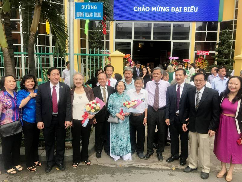 Đường Dương Quang Trung có 3 đơn vị ông từng công tác.