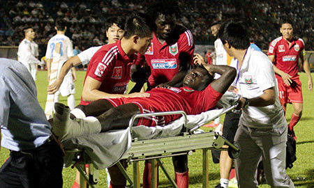 Chấn thương của Abass hiện được đánh giá là cực kỳ nghiêm trọng.