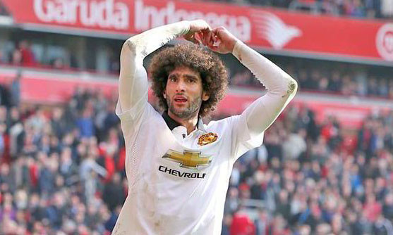 Marouane Fellaini đã có sự trở lại tuyệt vời trong thời gian qua.