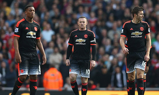 M.U gục ngã ngay từ những đòn tấn công phủ đầu của Arsenal.