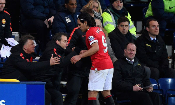 Falcao đã có màn trình diễn tệ hại ở vòng 5 FA Cup.