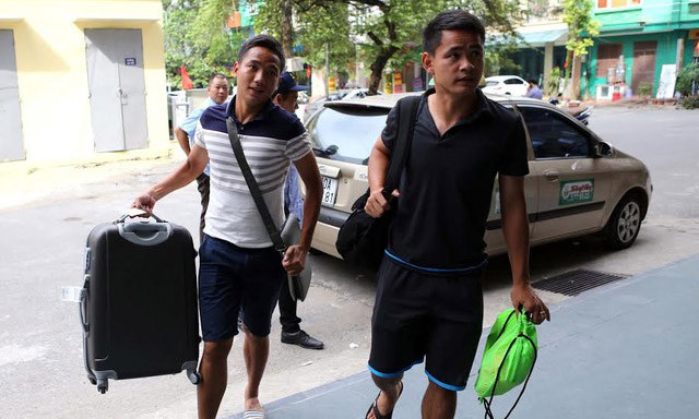 Tuyển Việt Nam hội quân.