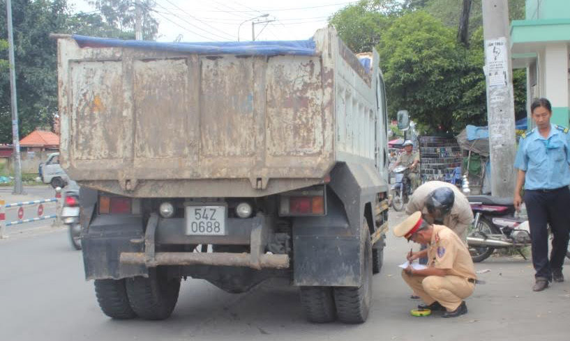Hiện trường vụ tai nạn