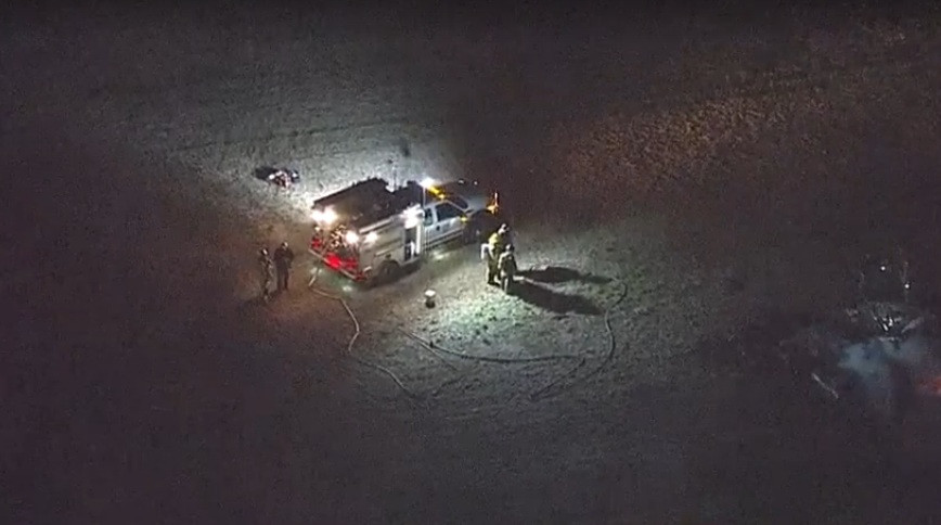 Hiện trường nơi xảy ra tại nạn 