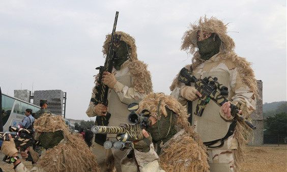 Trong cuộc tập trận vào cuối tháng 1 vừa qua, Lữ đoàn Thủy quân quân lục chiến 99 của Hải quân Đài Loan-Trung Quốc đã bất ngờ để lộ một biệt đội bắn tỉa. 