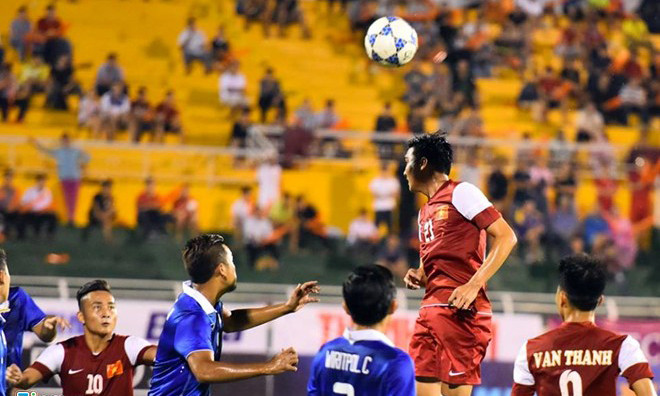 Chủ nhà U21 Báo Thanh Niên thắng tương đối thuyết phục trước U21 Thái Lan. Ảnh: Zing