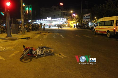 Hiện trường vụ tai nạn