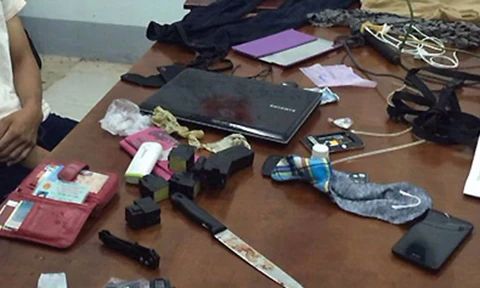 Tang vật của vụ án. Ảnh: Báo Công an TP.HCM