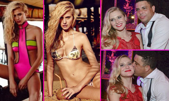 Ronaldo và tình mới Celina Locks.