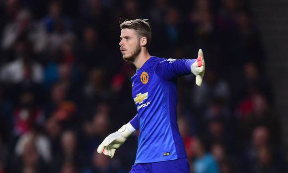 Thủ môn De Gea của M.U