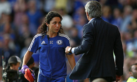 Mourinho và Carneiro 