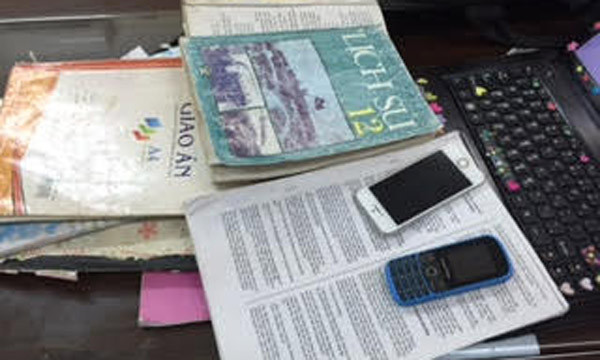 Tang vật thu giữ.