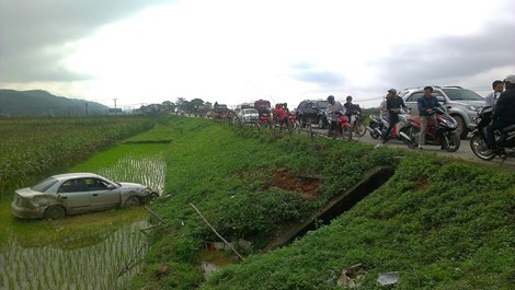 Hiện trường vụ tại nạn