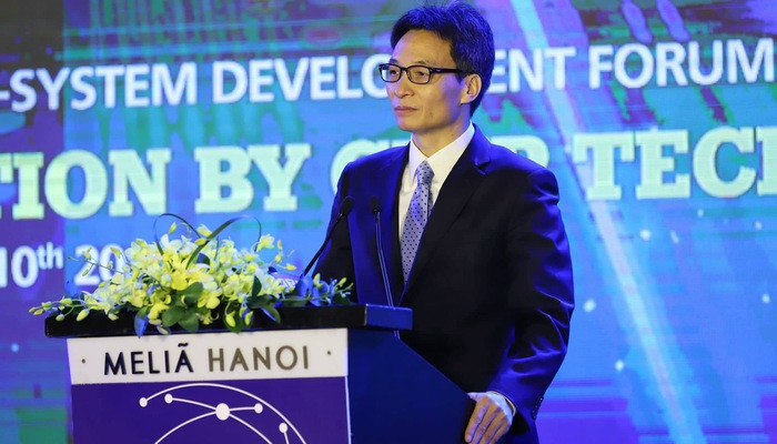 Phó Thủ tướng Vũ Đức Đam phát biểu tại diễn đàn