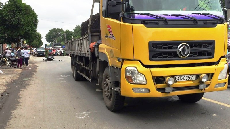 Hiện trường tai nạn.