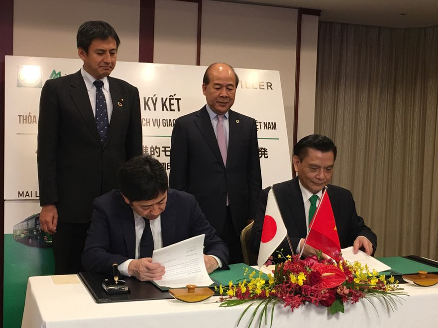 Mai Linh và Willer ký hợp tác kinh doanh.