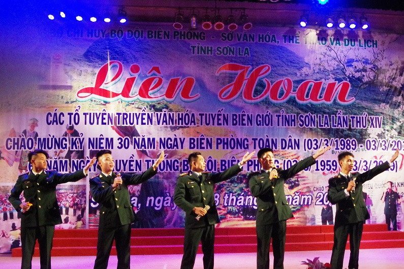 Một tiết mục tại liên hoan