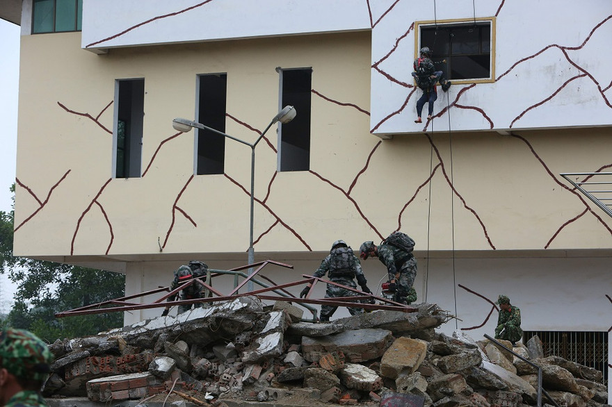 Một tình huống trong cuộc diễn tập chung