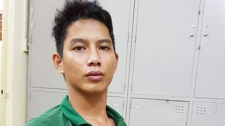 Tài bị bắt sau khi trinh sát truy đuổi qua nhiều tuyến đường.