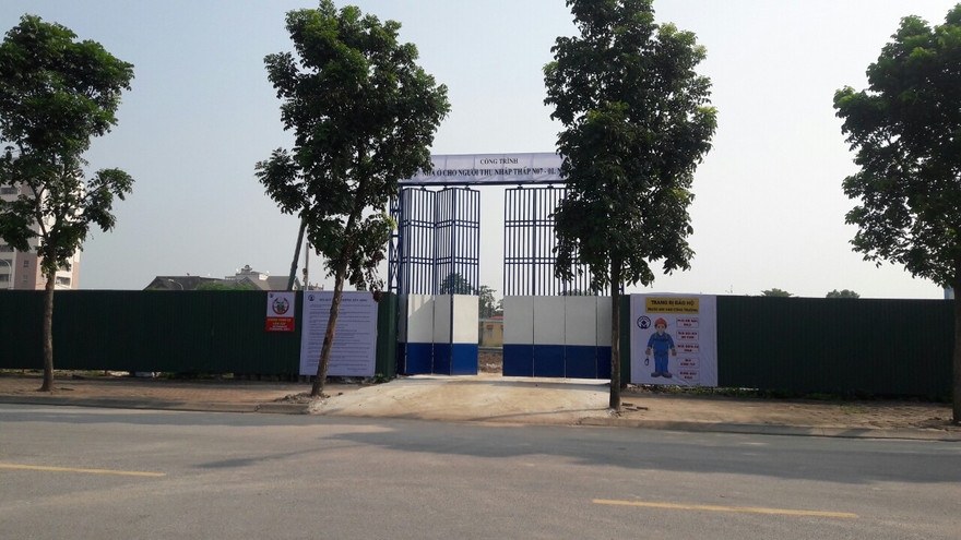 Nhà ở xã hộit tại Sài Đồng (Long Biên, Hà Nội).