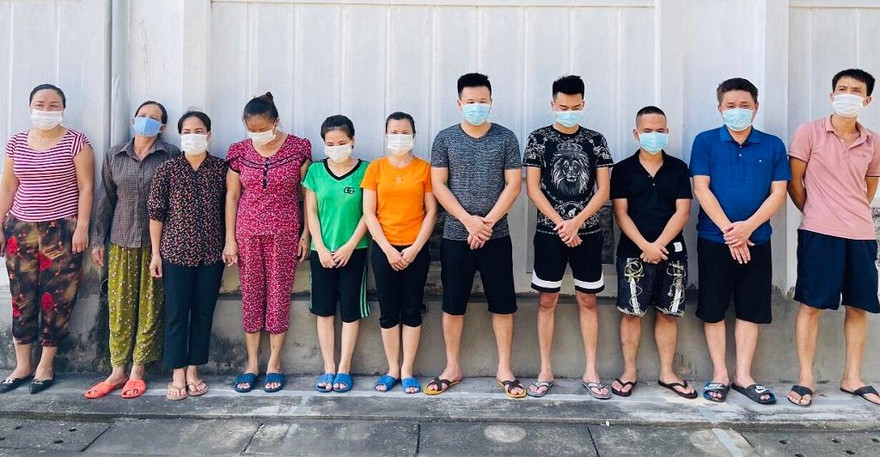 Khởi tố 14 đối tượng trong đường dây đánh bạc hơn 15 tỷ đồng