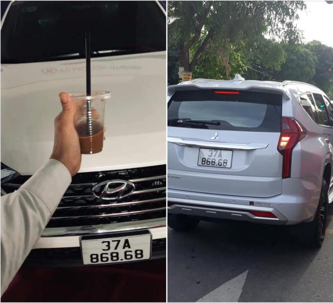 Truy tìm 2 xế hộp dùng chung biển giả 'lộc phát, lộc phát'