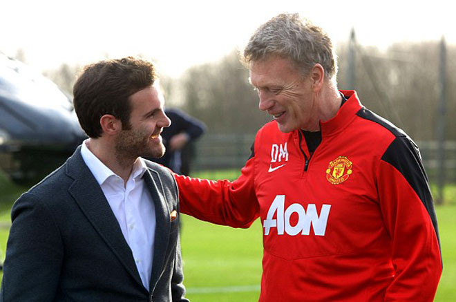 Mata đươc đón tiếp trọng thị tại M.U