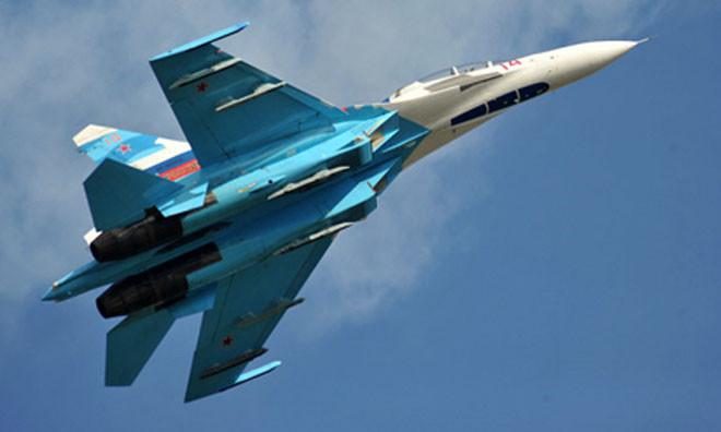 Tiêm kích Su-27 của Nga.