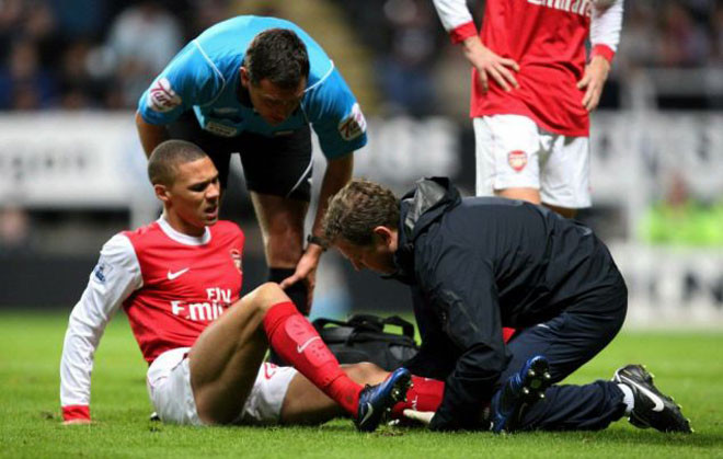 Gibbs sẽ phải nghỉ 3 tuần vì chấn thương.