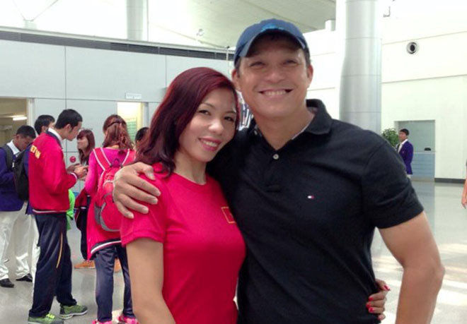 Vũ Thị Hương và "người ấy". Ảnh: Một Thế Giới