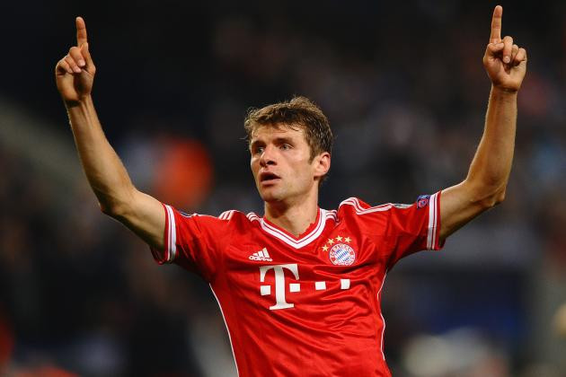 Thomas Mueller khiến M.U đắng lòng