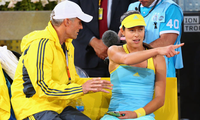 Ana Ivanovic lại thay HLV. 