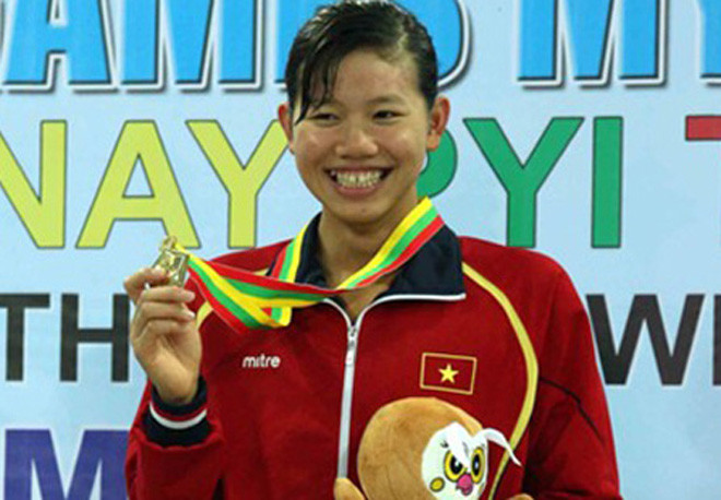 Ánh Viên không có đối thủ ở cuộc bầu chọn.