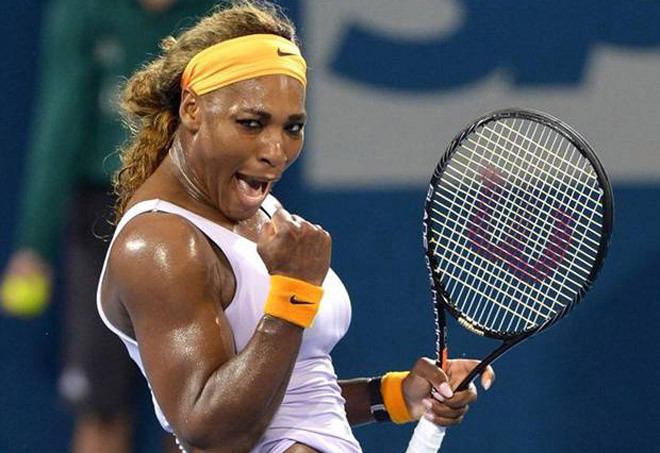 Serena William đã thiết lập một kỷ lục mới tại Australia Mở rộng