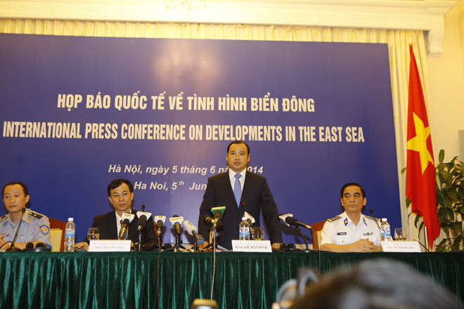 Quang cảnh buổi họp báo. Ảnh: Như Ý.