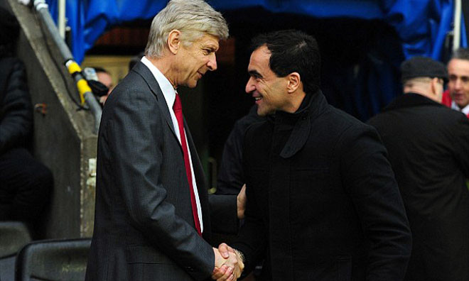 Martinez và Wenger.