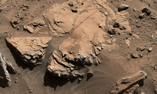 Sao Hỏa. Ảnh minh họa.