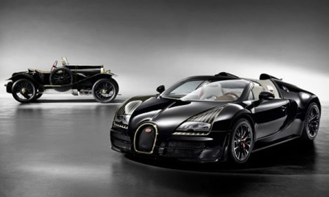 Cận cảnh Bugatti Veyron phiên bản đặc biệt 'Black Bess'