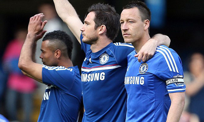 Mourinho muốn giữ Frank Lampard, John Terry và Ashley Cole. 