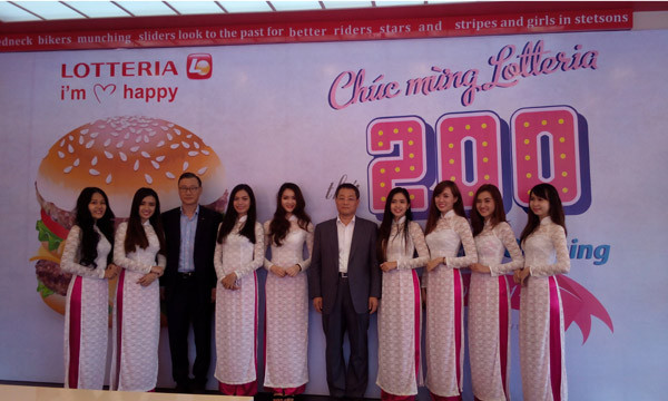 Lotteria Việt Nam khai trương cửa hàng thứ 200