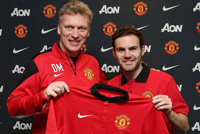 Mata dùng trực thăng tới ký hợp đồng với M.U