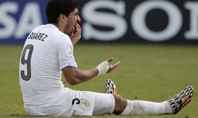 Nếu lại cắn người, Suarez sẽ bị trừ lương.