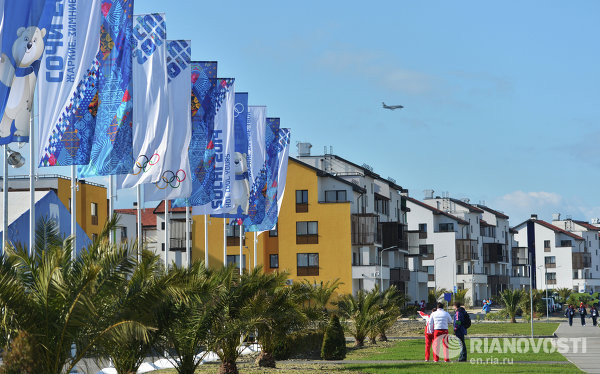 Cận cảnh làng VĐV tuyệt đẹp của Olympic Sochi