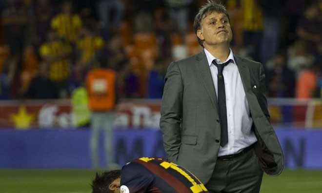 Ngày Martino rời Barcelona đã cận kề. 