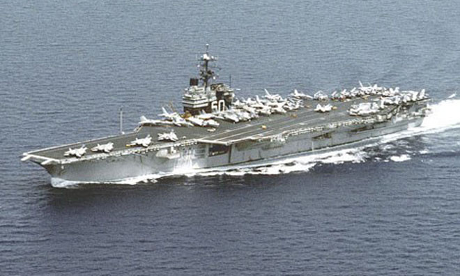 Tàu USS Saratoga từng được điều tới chiến trường Việt Nam năm 1972.