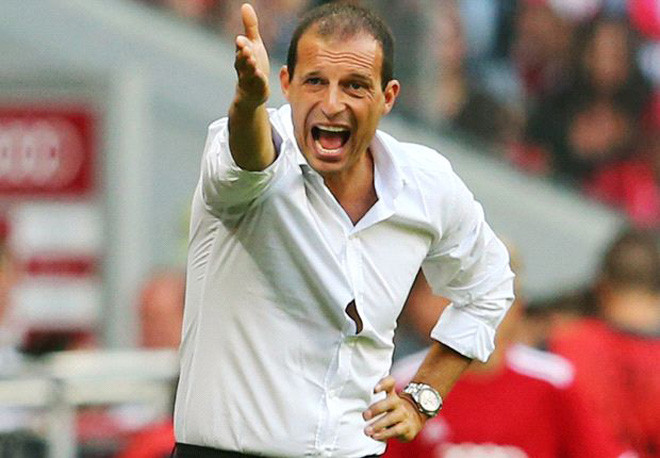 HLV Massimiliano Allegri có thể bị AC Milan sa thải vào hôm nay