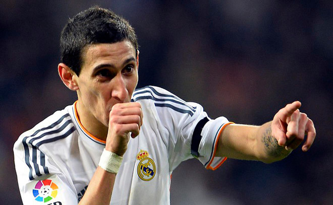 Di Maria – Một trong những mục tiêu hàng đầu của M.U trong mùa hè 2014.