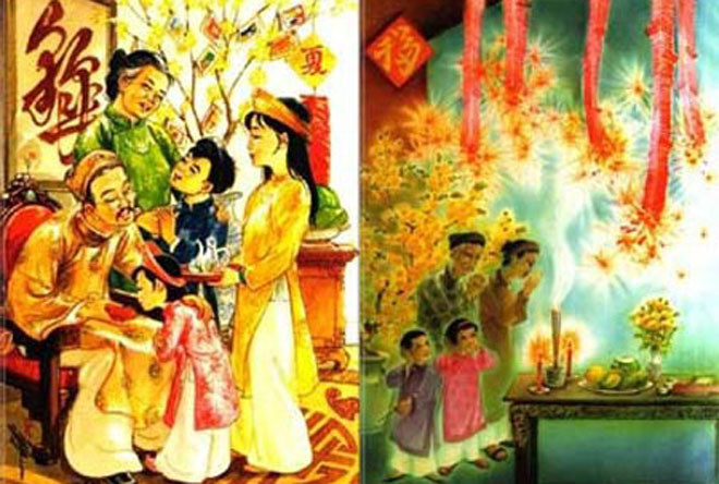 Mồng một Tết Cha...